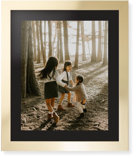 Photo Gallery Framed Print, Matte Gold, Contemporary, Black, Black, Single piece, 16x20, Multicolor, multi