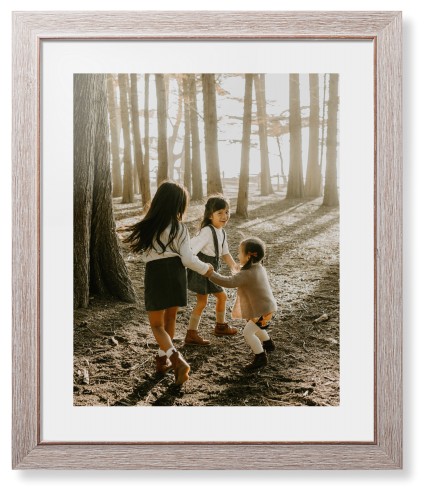 Photo Gallery Framed Print, Rustic, Modern, None, White, Single piece, 16x20, Multicolor