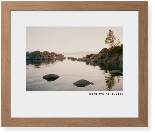 Modern Gallery Framed Print, Natural, Contemporary, None, White, Single piece, 16x20, White