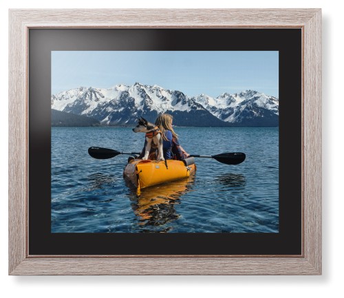 Photo Gallery Landscape Framed Print, Rustic, Modern, Black, Black, Single piece, 16x20, Multicolor, multi