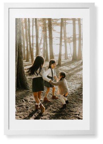Photo Gallery Framed Print, White, Contemporary, None, White, Single piece, 20x30, Multicolor