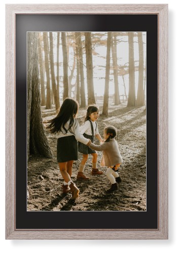 Photo Gallery Framed Print, Rustic, Modern, White, Black, Single piece, 20x30, Multicolor