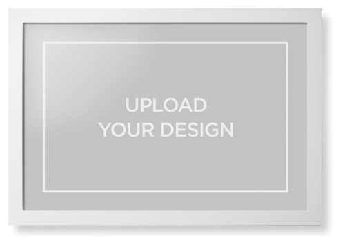 Upload Your Own Design Framed Print, White, Contemporary, None, None, Single piece, 20x30, Multicolor