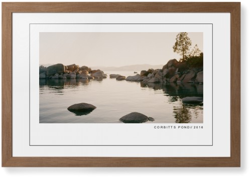 Modern Gallery Framed Print, Natural, Contemporary, Black, White, Single piece, 20x30, White