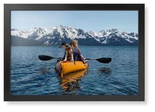 Photo Gallery Landscape Framed Print, Black, Contemporary, None, None, Single piece, 20x30, Multicolor