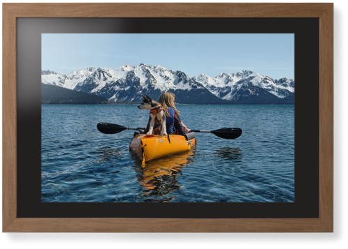 Photo Gallery Landscape Framed Print, Natural, Contemporary, Black, Black, Single piece, 20x30, Multicolor