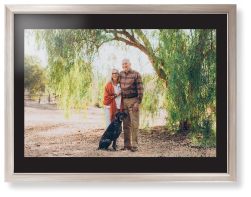 Landscape Photo Gallery Framed Print, Metallic, Modern, None, Black, Single piece, 24x36, Multicolor, multi