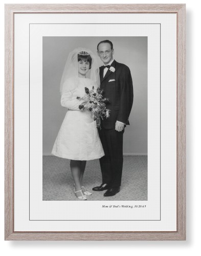 Modern Gallery of One Portrait Framed Print, Rustic, Modern, Black, White, Single piece, 24x36, Multicolor, multi