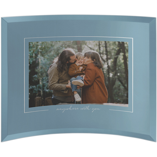 Simple Outline Border Curved Glass Print Home Decor Shutterfly
