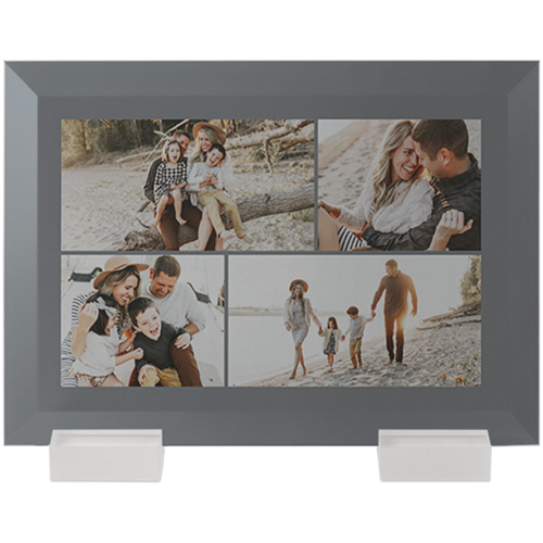 Gallery of Four Collage Flat Glass Print, 5x7, Flat, Multicolor