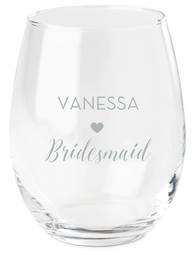 Bridesmaid Wine Glasses