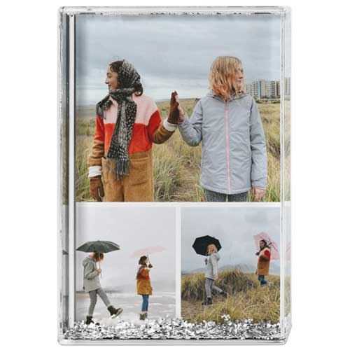 Hero Gallery Of Three Glitter Block, Multicolor