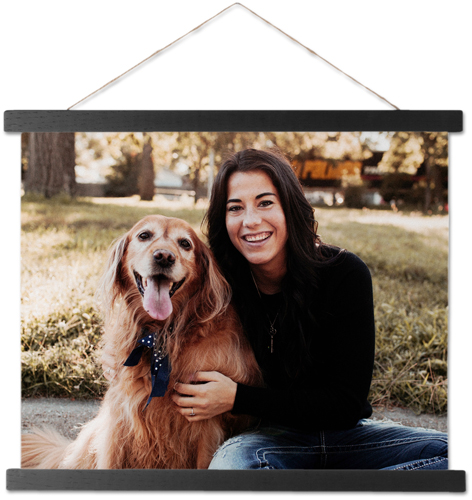 Border Gallery Of One Portrait Hanging Canvas Print by Shutterfly