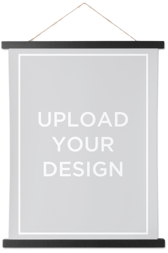 Upload Your Own Design Hanging Canvas Print, Black, 11x14, Multicolor