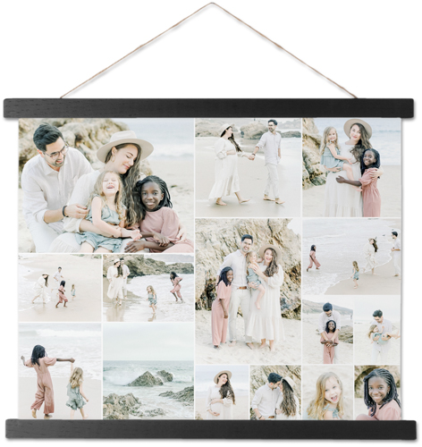 Border Gallery Of One Portrait Hanging Canvas Print by Shutterfly