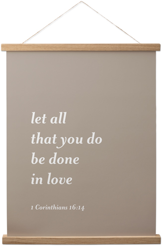 Gallery Text Quote Hanging Canvas Print, Natural, 16x20, Multicolor, multi