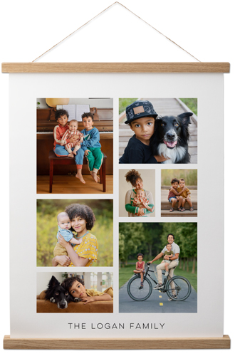 Gallery of Seven Hanging Canvas Print, Natural, 16x20, Multicolor, multi