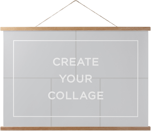 Create a Collage Hanging Canvas Print, Natural, 20x30, Multicolor