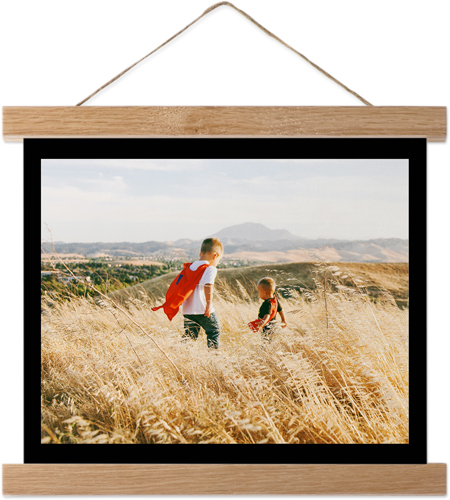 Simple Border Gallery Hanging Canvas Print, Natural, 8x10, Multicolor