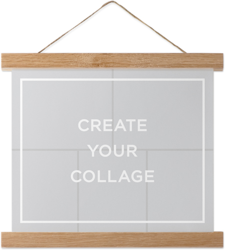 Create a Collage Hanging Canvas Print, Natural, 8x10, Multicolor