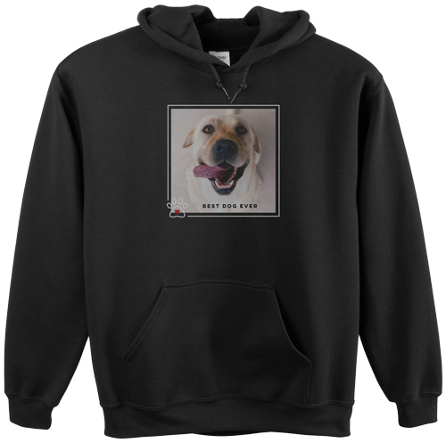 Best in Show Best Dog Ever Custom Hoodie, Double Sided, Adult (S), Black, Blue, navy