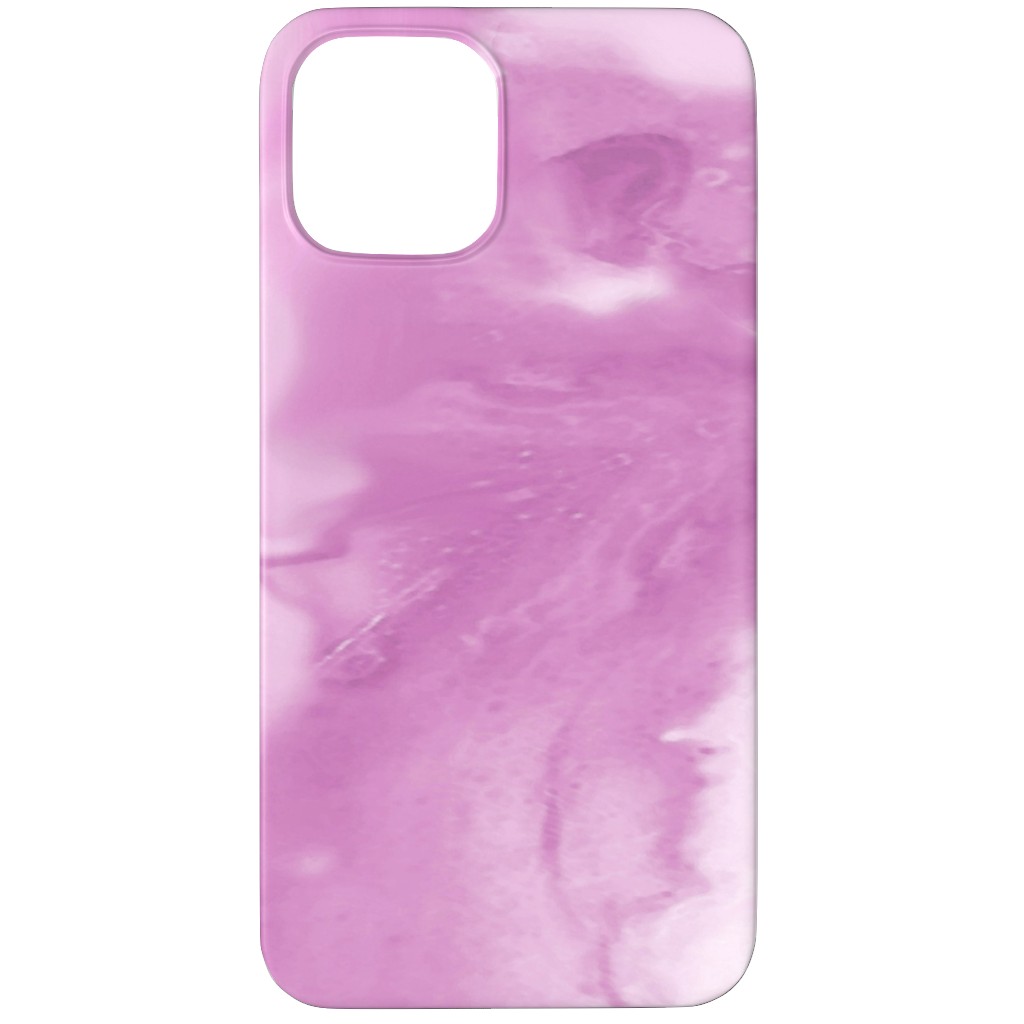 Abstract Watercolor Marble Phone Case, Silicone Liner Case, Matte, iPhone 11 Pro Max, Purple