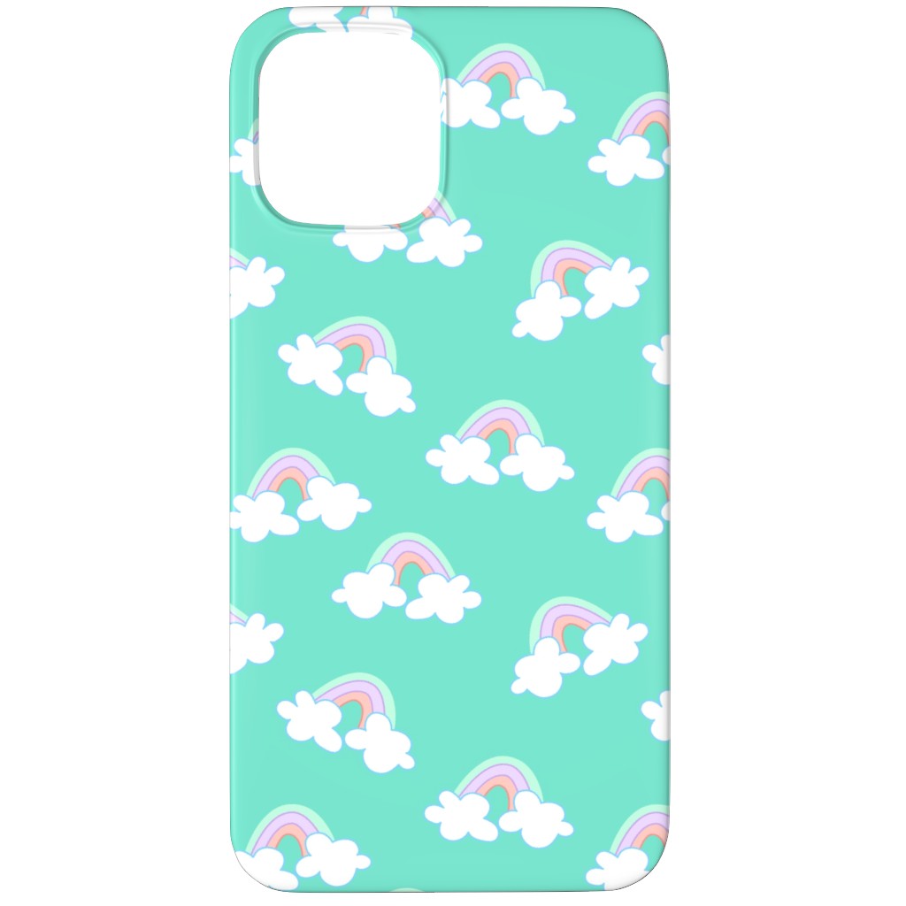 Nicola Unicorn Rainbows Phone Case, Slim Case, Matte, iPhone 11 Pro Max, Green, Boardwalk