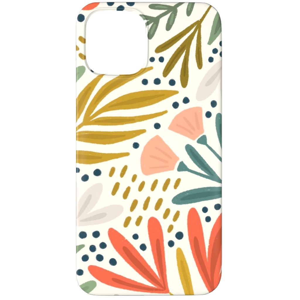 Henrietta Floral - Light Phone Case, Slim Case, Matte, iPhone 11 Pro Max, Multicolor