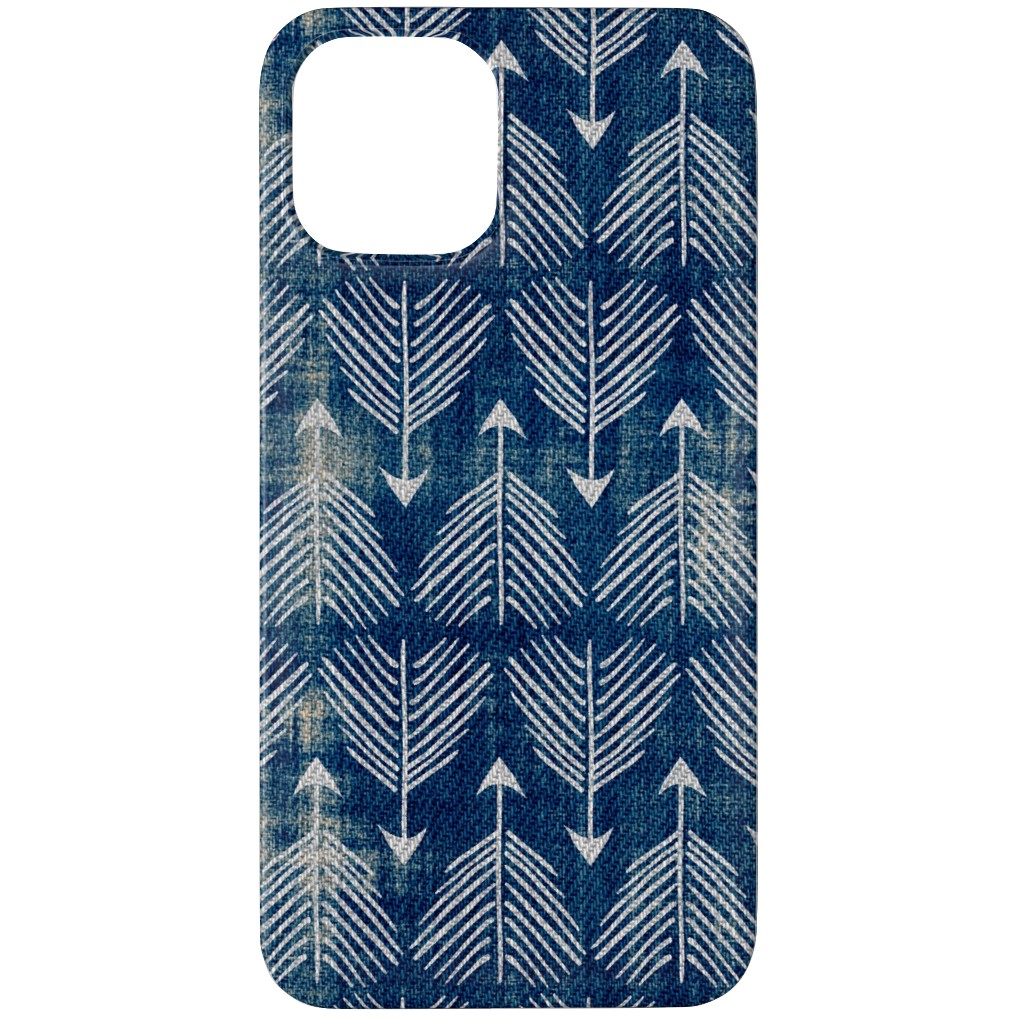 Django Arrows Phone Case, Slim Case, Matte, iPhone 11 Pro Max, Blue