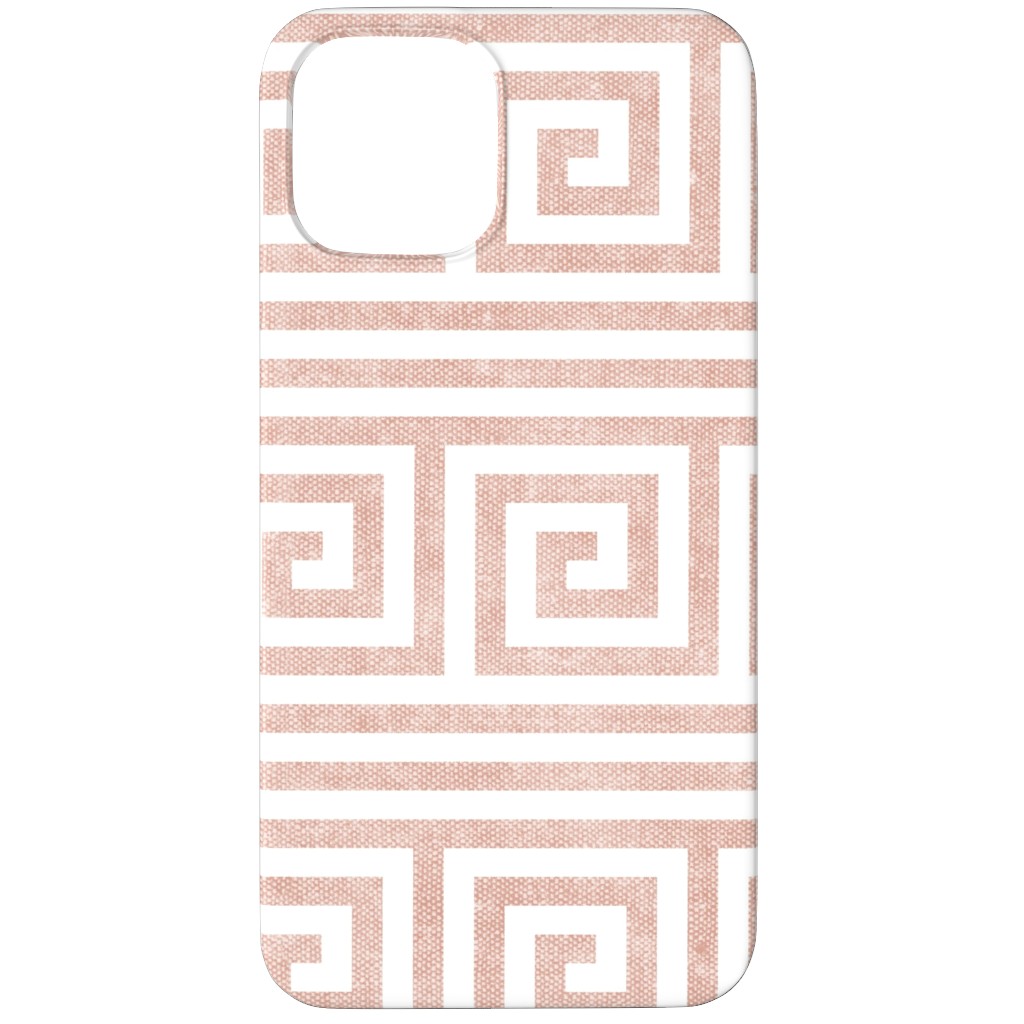 Green Key Stripes - Pink Phone Case, Slim Case, Matte, iPhone 11 Pro Max, Pink