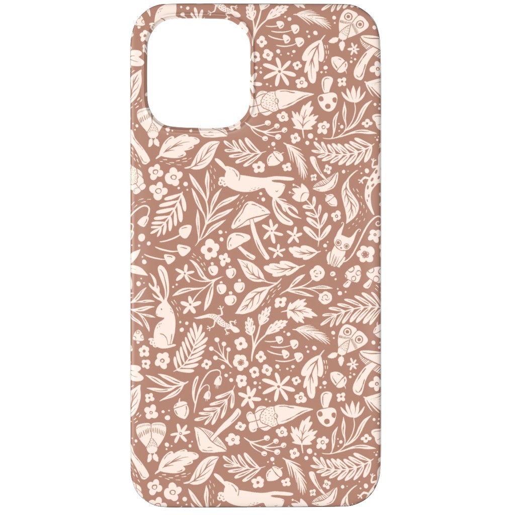 Enchanted Forest - Sienna Phone Case, Silicone Liner Case, Matte, iPhone 11 Pro, Brown