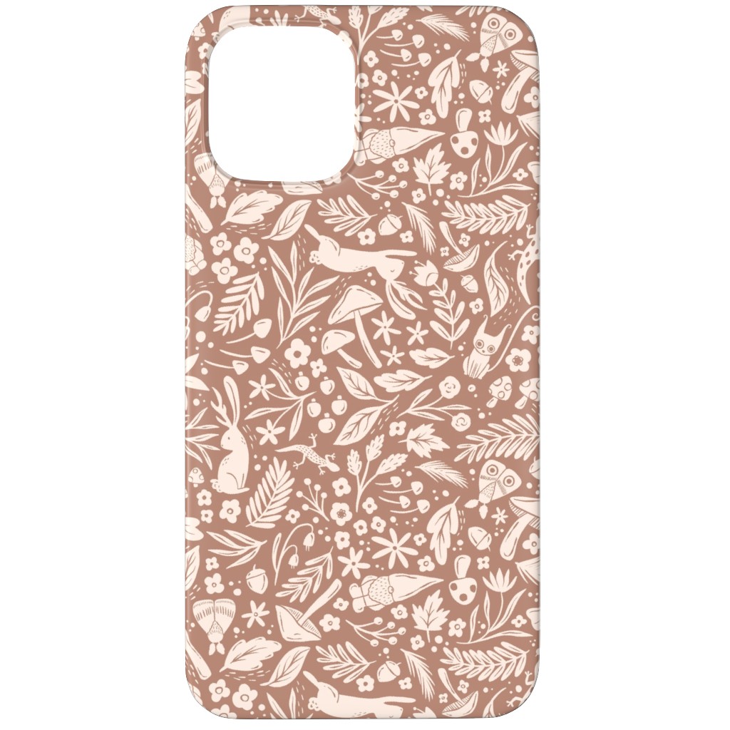 Enchanted Forest - Sienna Phone Case, Silicone Liner Case, Matte, iPhone 11 Pro, Brown, Brown