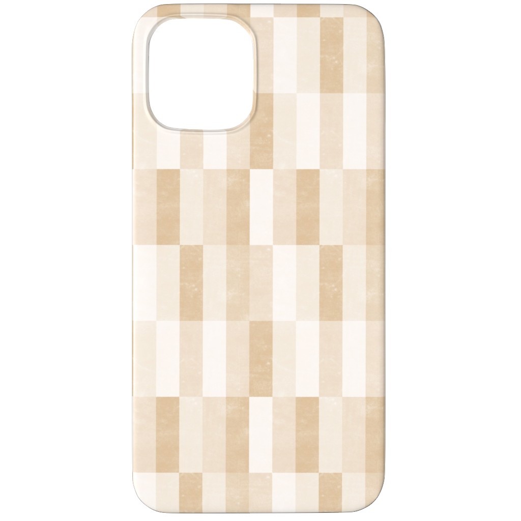Cosmo Tile - Golden Phone Case, Silicone Liner Case, Matte, iPhone 11 Pro, Beige, Pearl