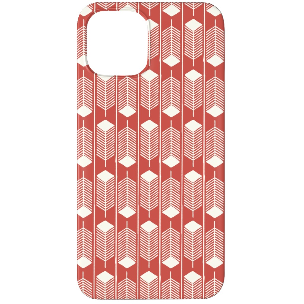 Feathers Charging - Red Phone Case, Silicone Liner Case, Matte, iPhone 11 Pro, Red
