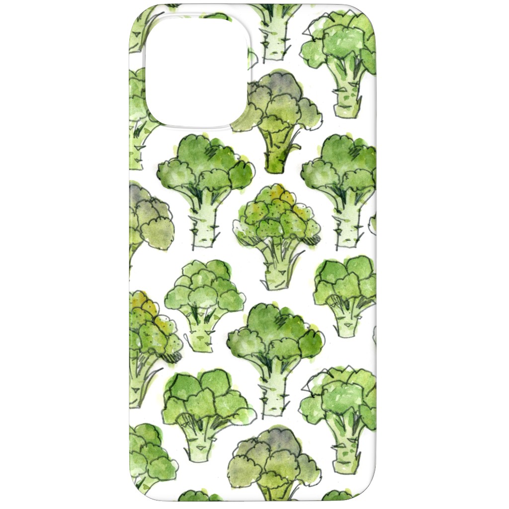 Broccoli - Green Phone Case, Silicone Liner Case, Matte, iPhone 11 Pro, Green, Classic Green