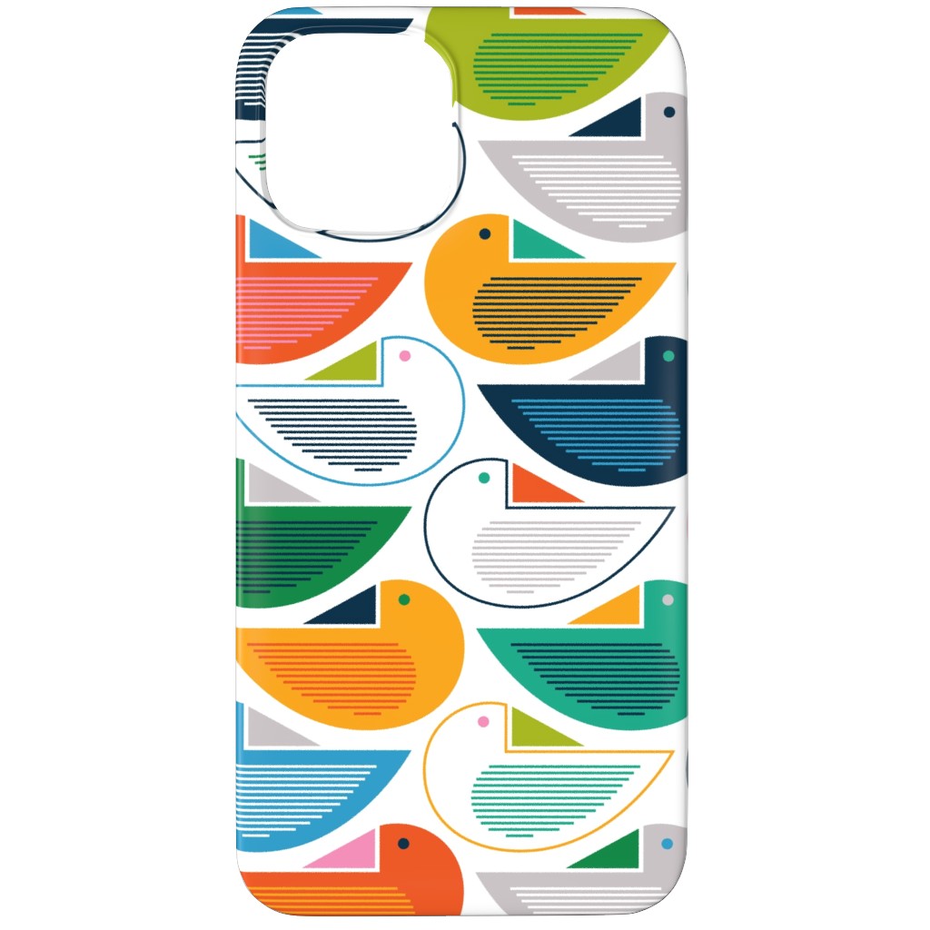 Roosting Place - Birds - Multi Phone Case, Slim Case, Matte, iPhone 11 Pro, Multicolor