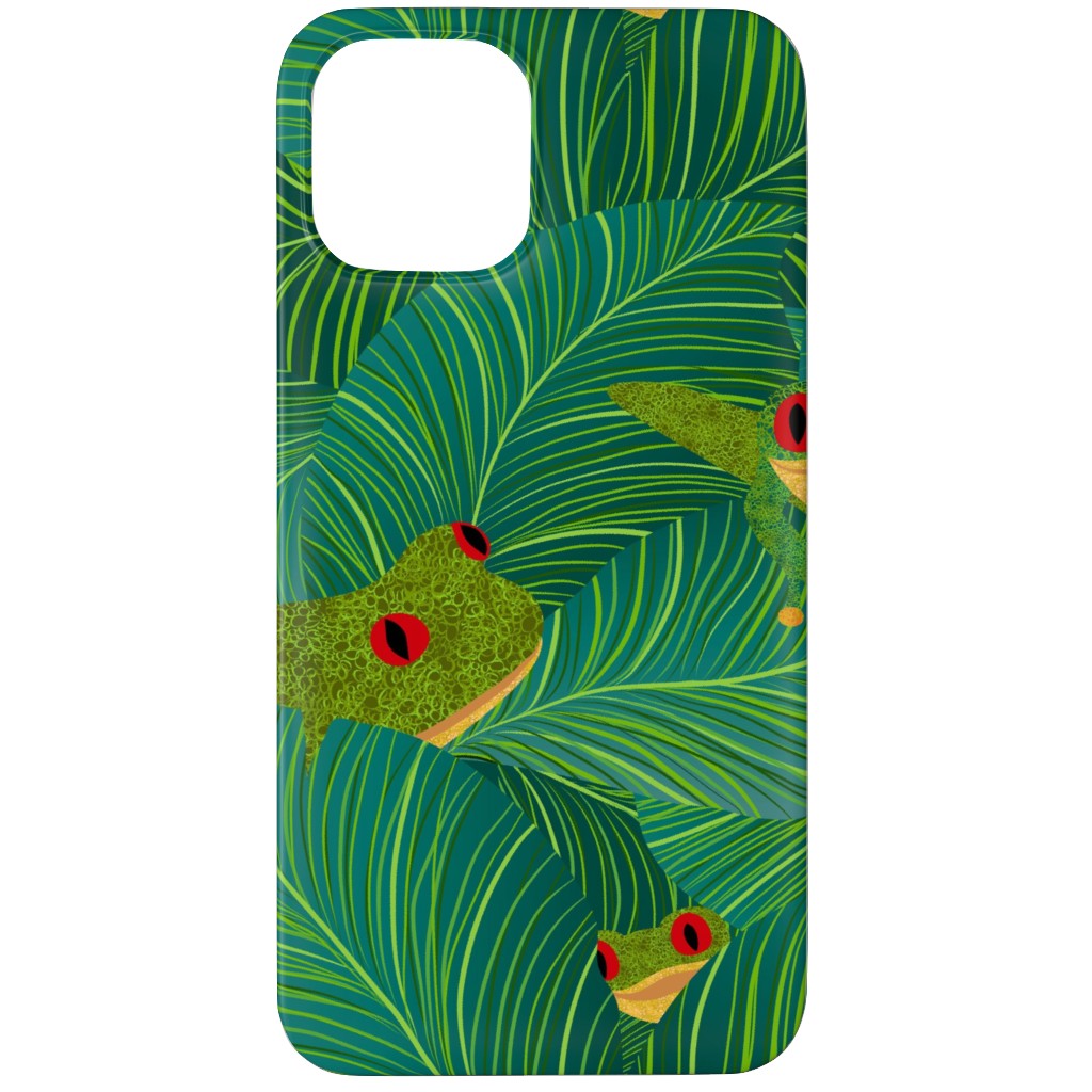 Island Peepers Phone Case, Slim Case, Matte, iPhone 11 Pro, Green, Classic Green