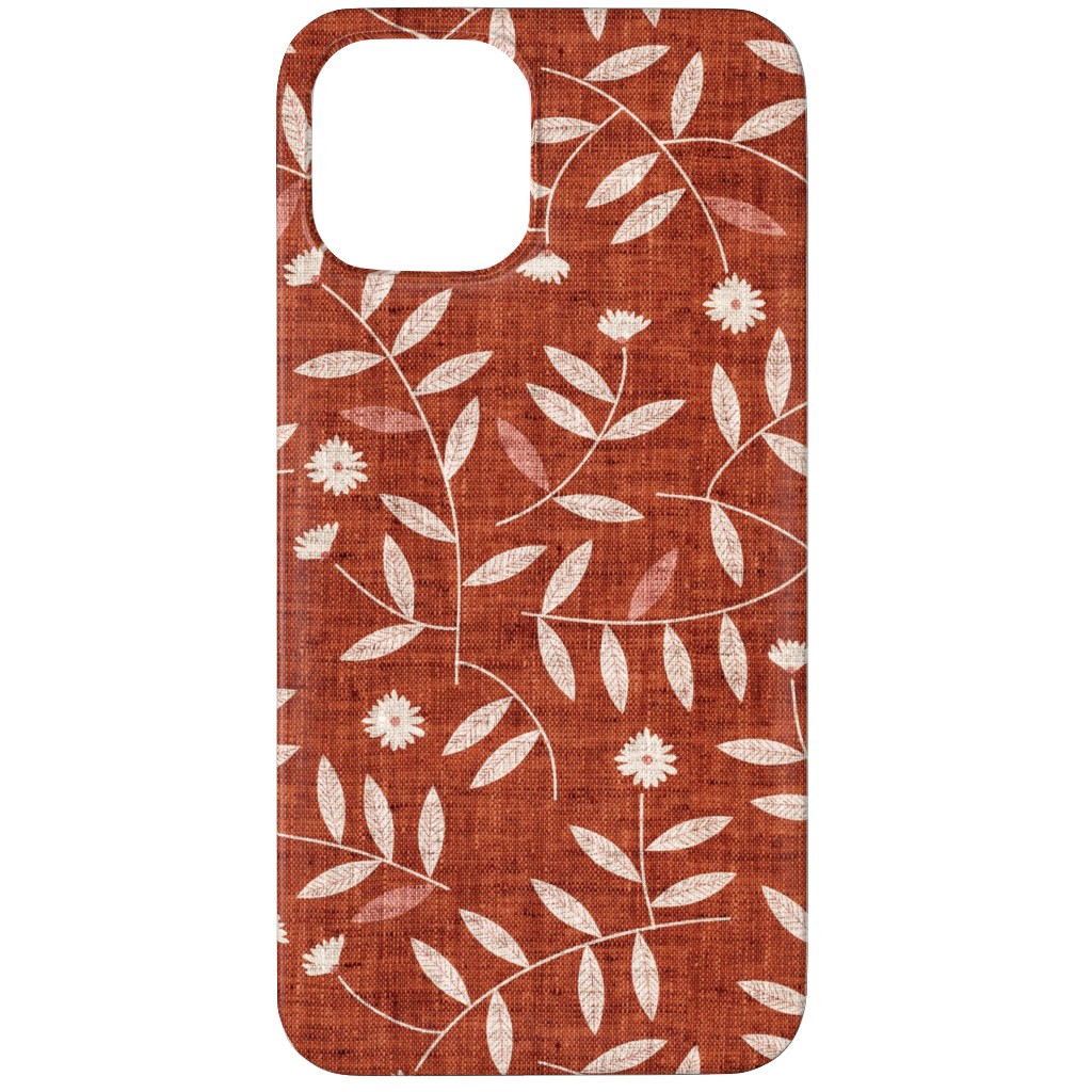 Darcy Phone Case, Slim Case, Matte, iPhone 11 Pro, Red, Maple