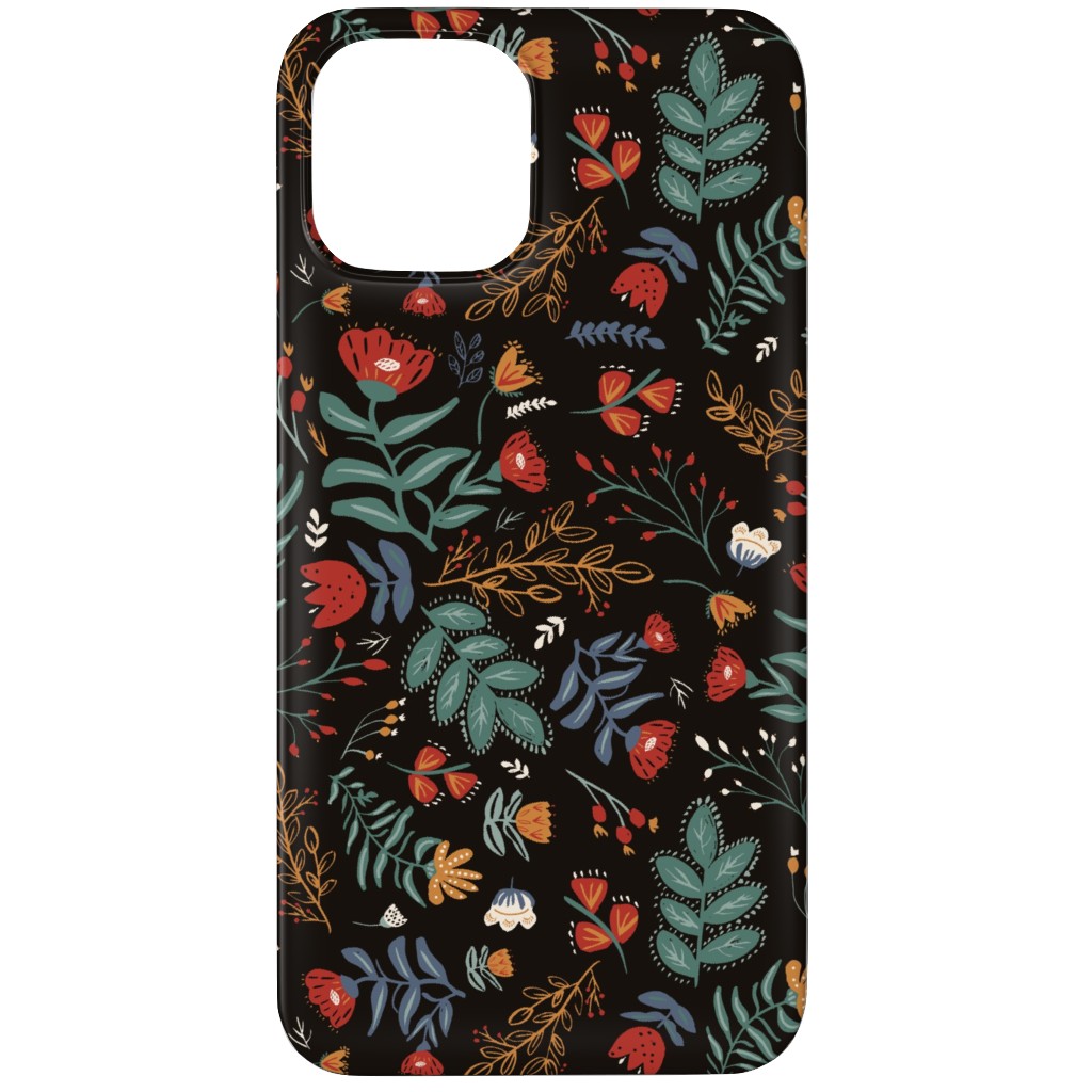 Midnight Garden Phone Case, Slim Case, Matte, iPhone 11 Pro, Black