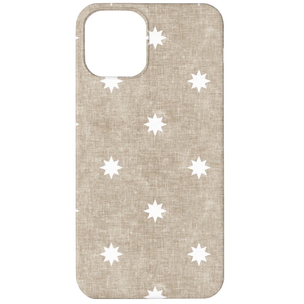 Vintage Stars Phone Case, Slim Case, Matte, iPhone 11, Beige, Rye