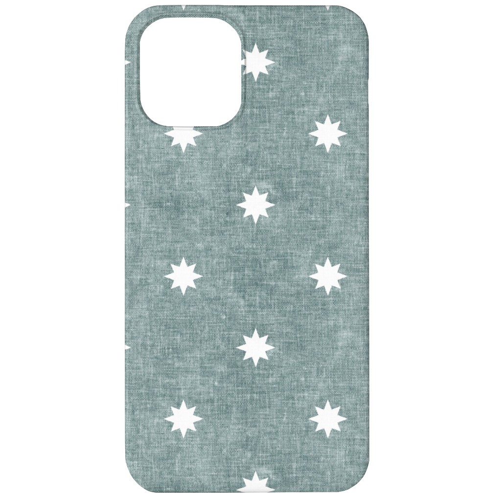 Vintage Stars Phone Case, Slim Case, Matte, iPhone 11, Blue, Mantis