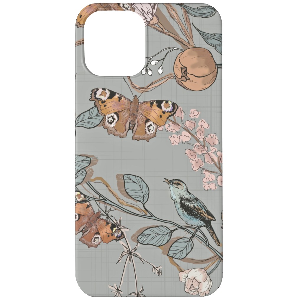 Naturalist - Antoinette Phone Case, Slim Case, Matte, iPhone 11, Gray, Gray