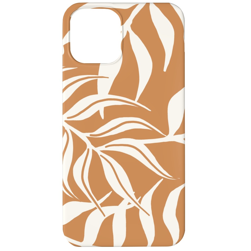 Moving Palms Phone Case, Slim Case, Matte, iPhone 11, Orange, Pueblo