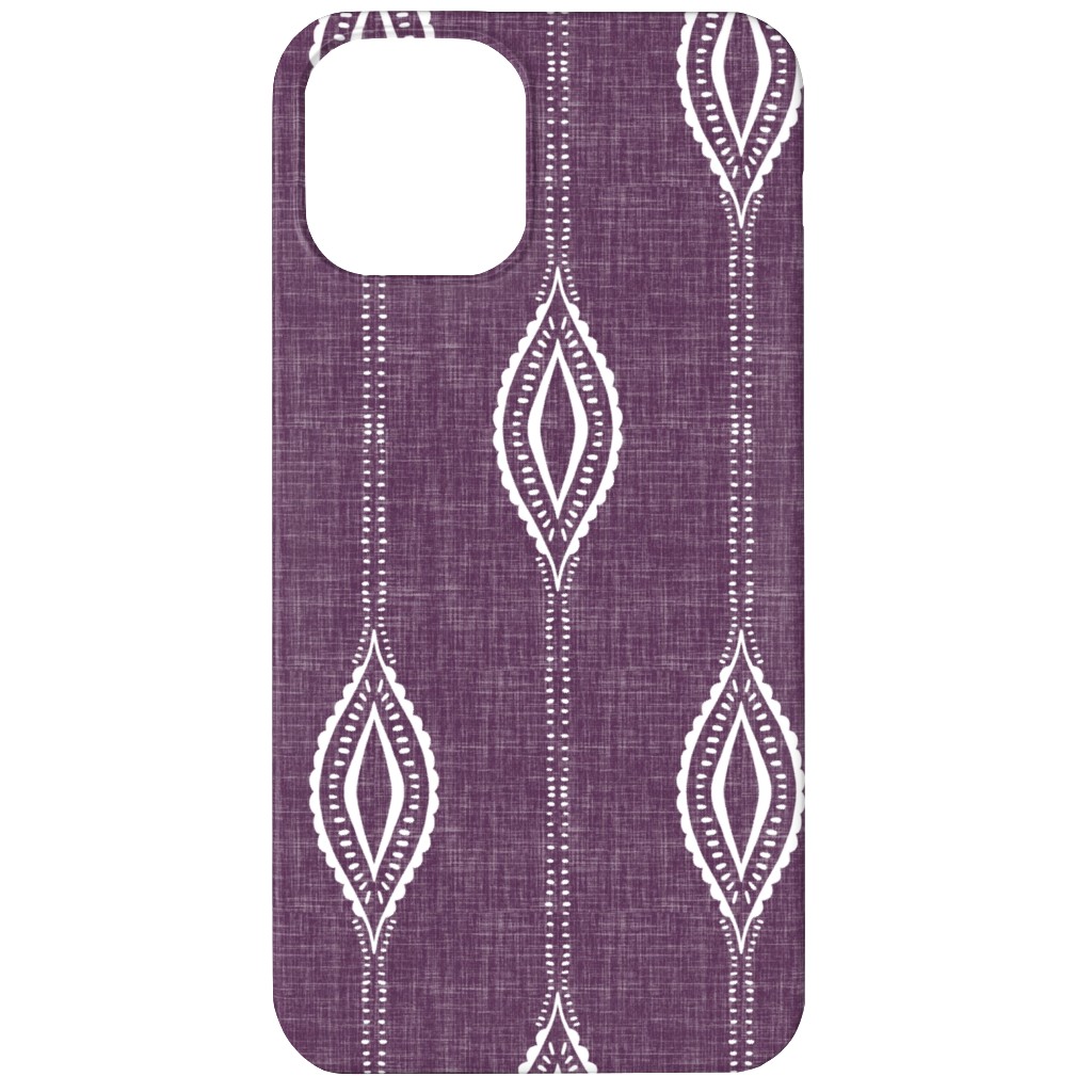 Diamant - Eggplant Phone Case, Slim Case, Matte, iPhone 11, Purple