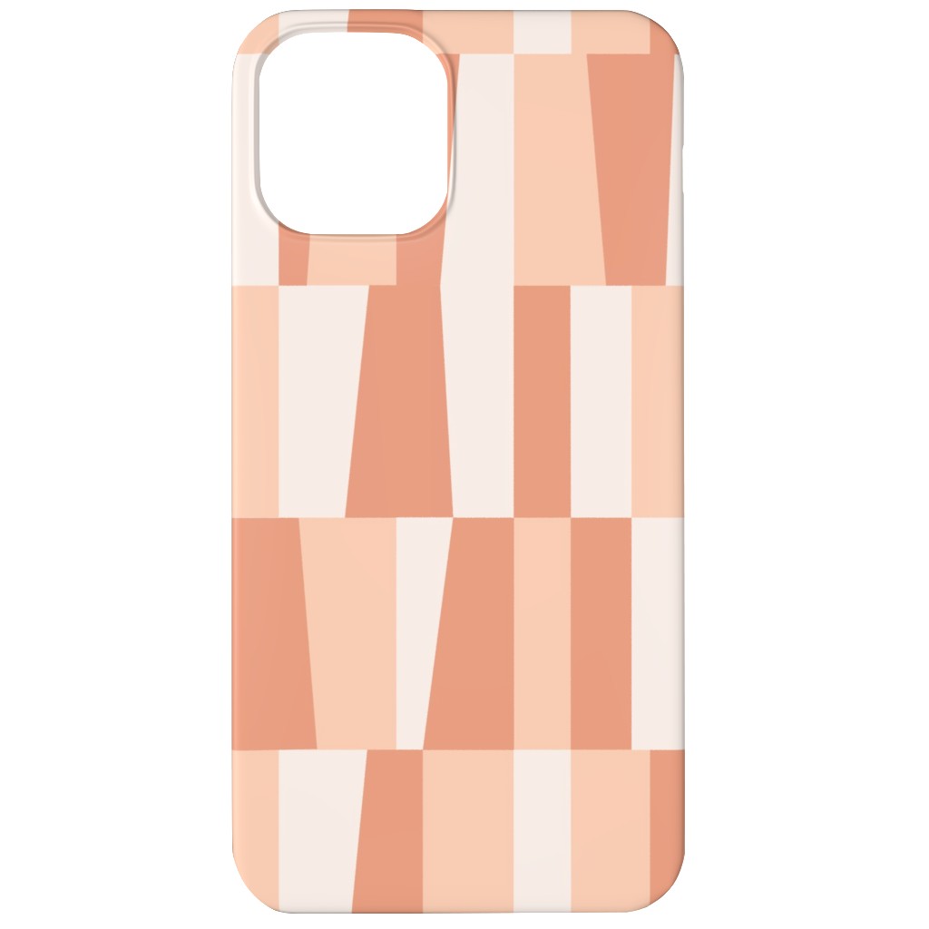Collage Tiles - Orange Phone Case, Slim Case, Matte, iPhone 11, Orange