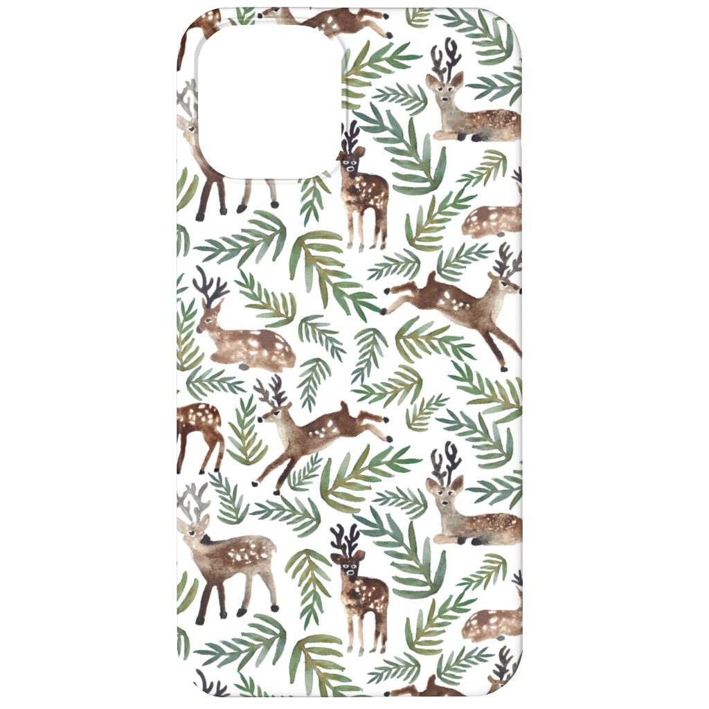 Loved Dearly - Green and Brown Phone Case, Slim Case, Matte, iPhone 11, Green