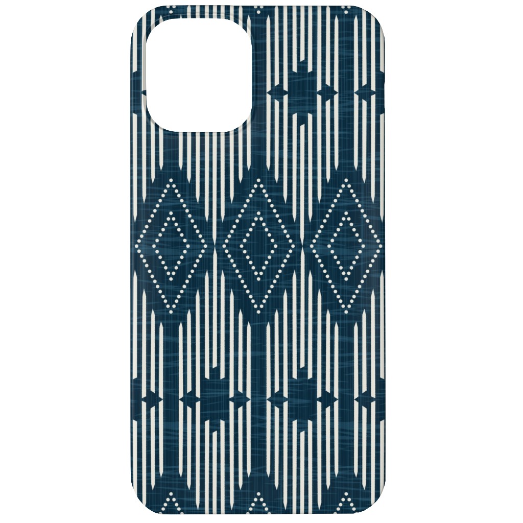 West End Phone Case, Slim Case, Matte, iPhone 11, Blue, Silhouette