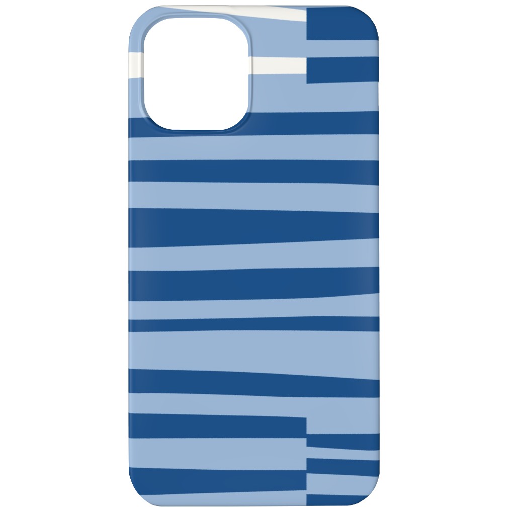 Twiggy Stripes Phone Case, Slim Case, Matte, iPhone 11, Blue