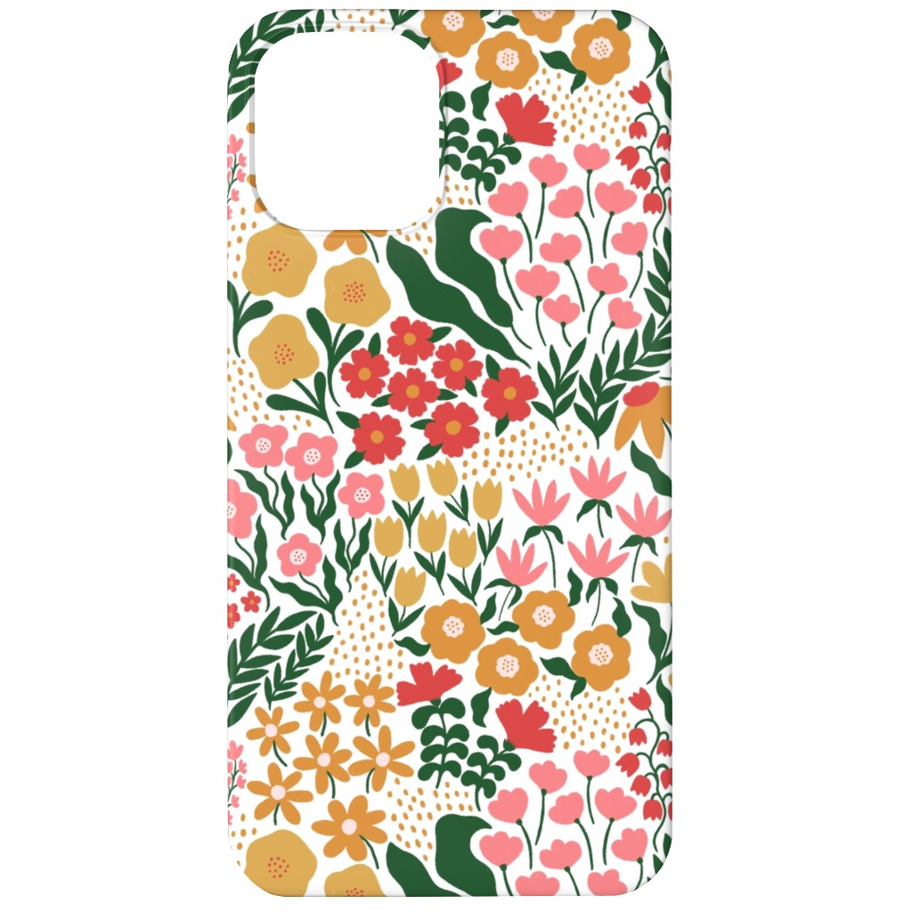 Wild Meadow - Light Phone Case, Silicone Liner Case, Matte, iPhone 12 Mini, Multicolor