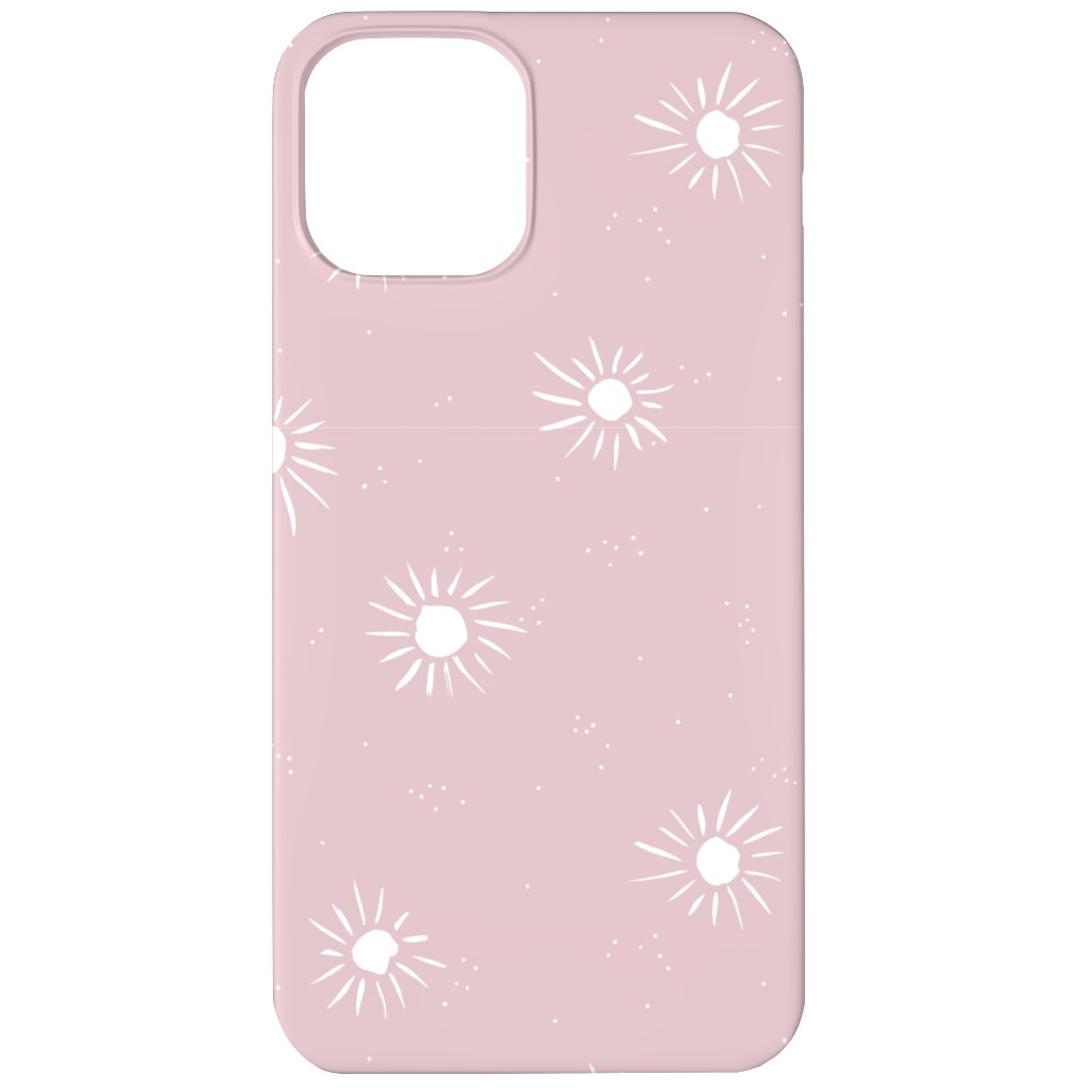 Seventies Retro Style Sunshine Phone Case, Slim Case, Matte, iPhone 12 Mini, Pink, Orchid